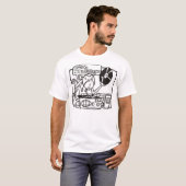 spam allstars - aap t-shirt (Voorkant volledig)