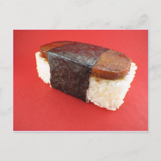 Spam Musubi Briefkaart