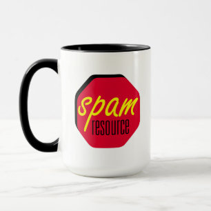 Spam Resource koffie mok