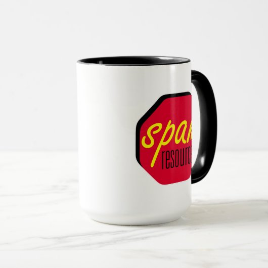 Spam Ressource tasse à café (Devant droit)