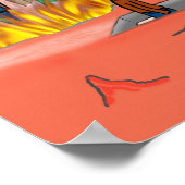 Spammer in Hell Cartoon - Grappig Poster (Hoek)