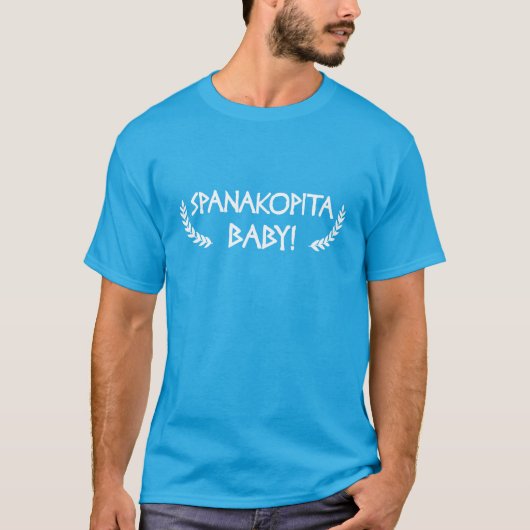 Spanakopita Baby. T-shirt (Voorkant)