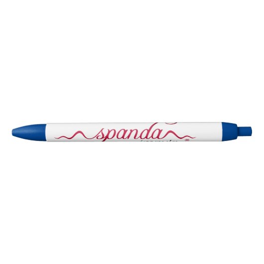 Spanda®  Logo Zwarte Inkt Pen (Voorkant)