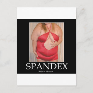Spandex! Briefkaart