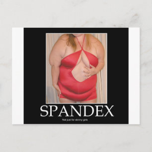 Spandex! Briefkaart