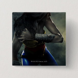 Spandoek: Wonder Woman, Harley Vierkante Button 5,1 Cm
