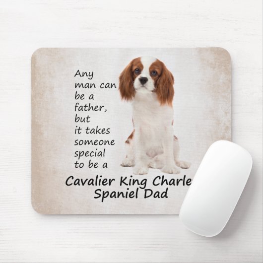 Spaniel Dad Mousepad Muismat (Met muis)
