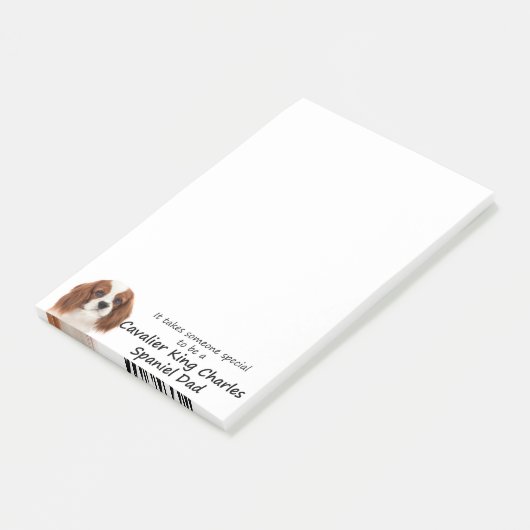 Spaniel Dad Post-It Notes (Schuin)