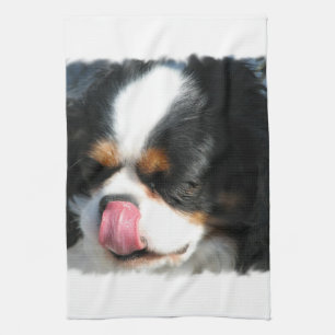 Spaniel Dog Kitchen Towel Theedoek