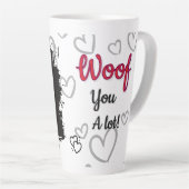 Spaniel hond liefde mok (Rechterhoek)