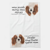 Spaniel Mam Kitchen Towel Theedoek (Verticaal)