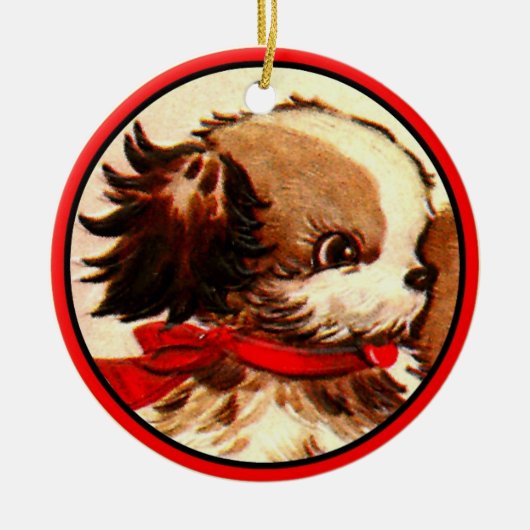 Spaniel Puppy Ornament (Voorkant)