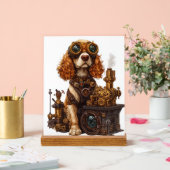 Spaniel Steampunk - Inventeur de chien victorien (Mariage)