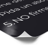 Spanish and English Know Your Rights ICE Perfect Poster (Hoek)