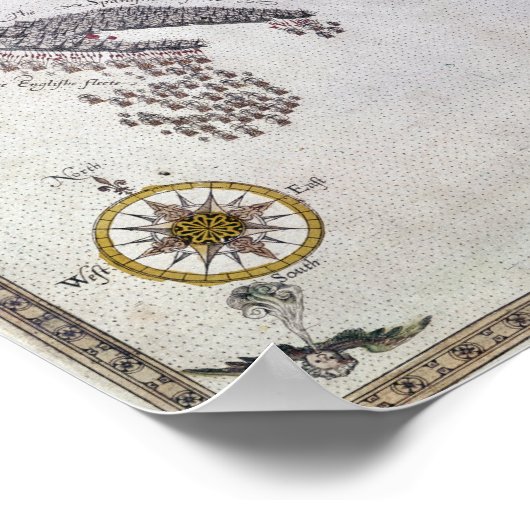 SPANISH ARMADA, 1588 2 POSTER (Hoek)