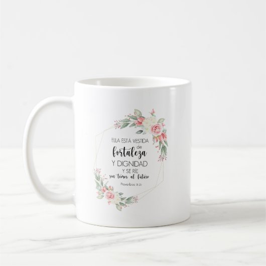 Spanish bible verse Taza Koffiemok (Links)