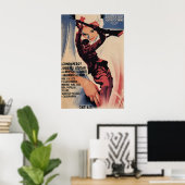 Spanish Civil War Poster Comrade, help the (Bureau à domicile)