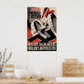 Spanish Civil War Poster Democratic Spain needs (Cuisine)