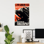 Spanish Civil War Poster Our common objective (Bureau à domicile)