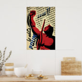 Spanish Civil War Poster POUM LEED (Cuisine)