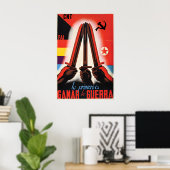 Spanish Civil War Poster The first thing is to win (Bureau à domicile)