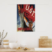 Spanish Civil War Poster UGT Unification of the (Cuisine)
