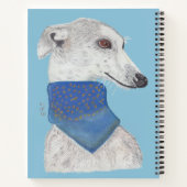 SPANISH GREYHOUND NOTITIEBOEK (Achterkant)