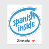Spanish inside sticker (Vel)