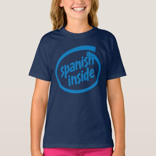Spanish inside t-shirt (Voorkant)