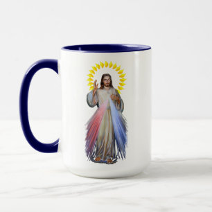 Spanish Jesus of Mercy En Vos Confio Mok