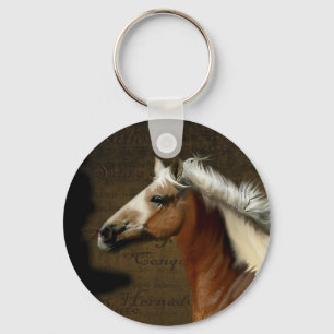 Spanish Mustang Horse Equine-lover's Sleutelhanger