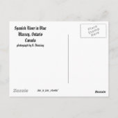 Spanish River, Massey, Ontario, Canada Carte posta (Dos)