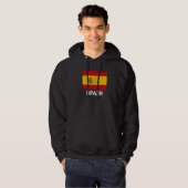 Spanish Spain Flag Pride Spanish Flag   Hoodie (Voorkant volledig)