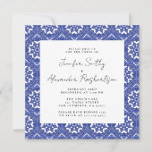 Spanish Tile Wedding Kaart (Voorkant)
