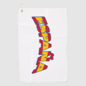 Spanje 1 golfhanddoek (Voorkant)