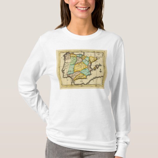 Spanje 4 t-shirt (Voorkant)