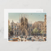 Spanje (5) briefkaart (Voorkant / Achterkant)