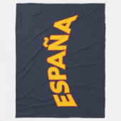 Spanje 5 fleece deken (Voorkant)