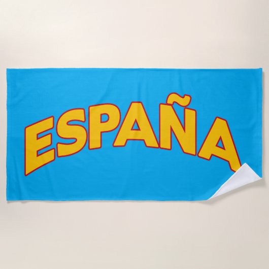 Spanje 5 strandlaken (Voorkant)