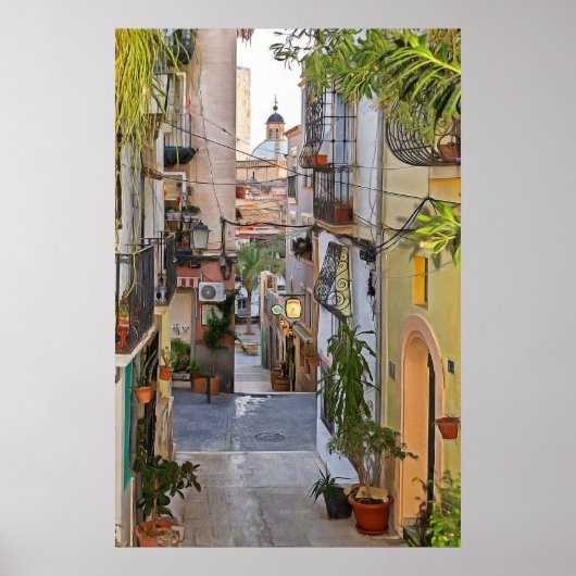 Spanje. Alicante. #15. Poster (Voorkant)