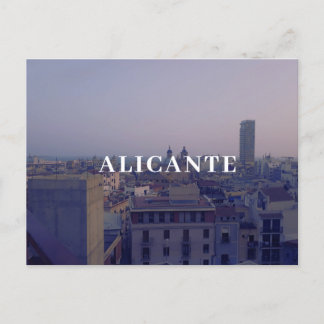 Spanje Alicante Briefkaart