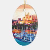 Spanje Balearen Palma de Mallorca Keramisch Ornament (Links)