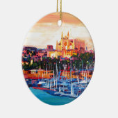 Spanje Balearen Palma de Mallorca Keramisch Ornament (Rechts)
