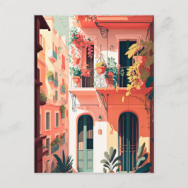 Spanje Barcelona Briefkaart