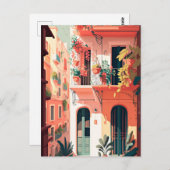 Spanje Barcelona Briefkaart (Voorkant / Achterkant)