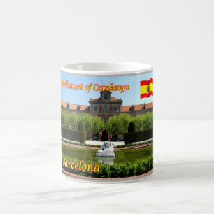 Spanje - Barcelona - parlement van Catalonië - Koffiemok