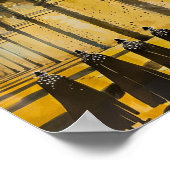 Spanje bekende reisplaats poster (Hoek)