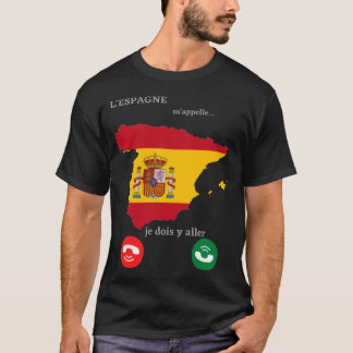 Spanje belt en ik moet gaan t-shirt