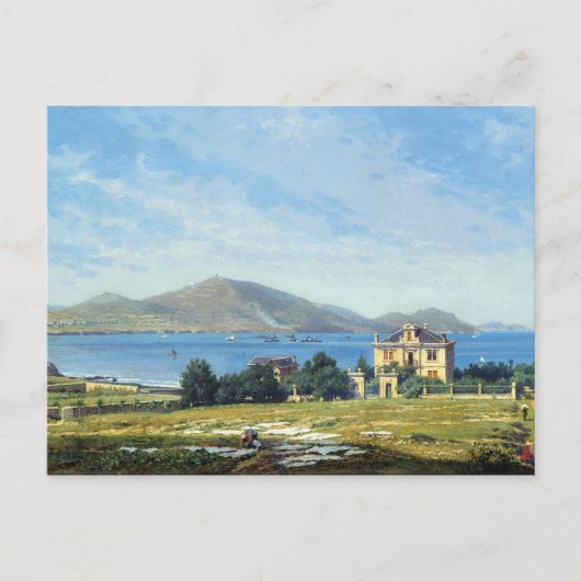  Spanje Bilbao Travel Paining Briefkaart (Voorkant)