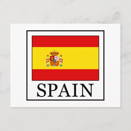 Spanje Briefkaart (Voorkant)